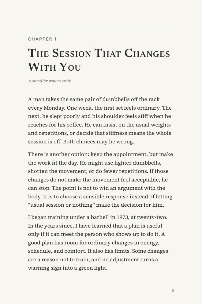 Page 5 — The Session That Changes With You